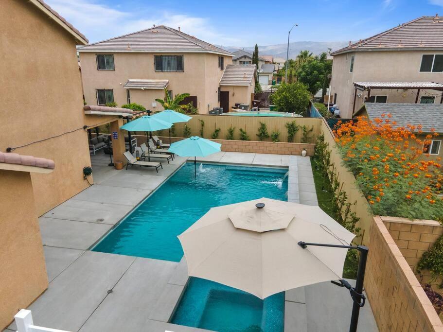 Vila Desert Fantasy Oasis Pool, Jacuzzi, Royal Beds Coachella Exteriér fotografie